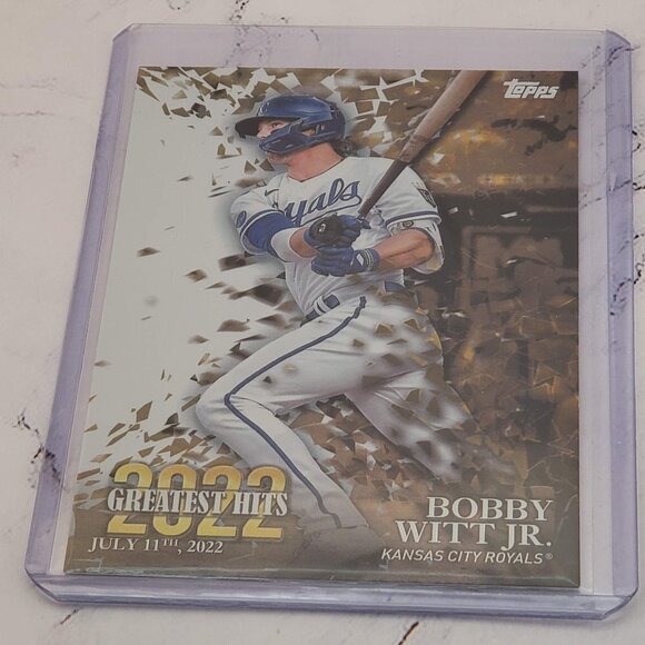 2023 Topps Series 1 Bobby Witt Jr. 2022 Greatest Hits Insert #22GH-19 KC Royals - Picture 1 of 4